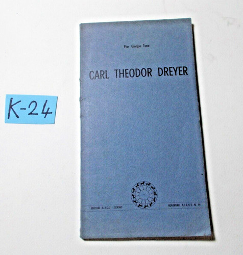 Libro carl theodor dreyer - libro,
