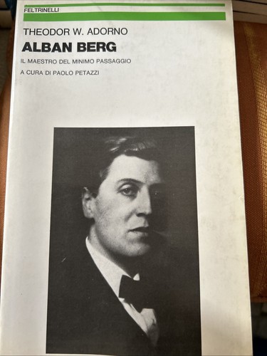 Theodor adorno alban berg - theodor, w.