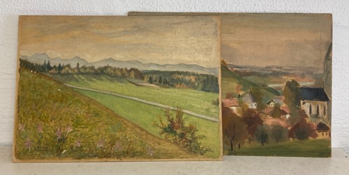 Quadri olio erich theodor - ad,