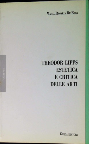 Theodor lipps estetica - theodor,