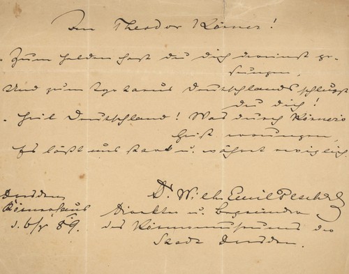 Emil peschel autografo - peschel,