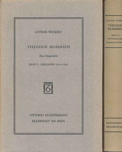 Theodor mommsen una - mommsen.,