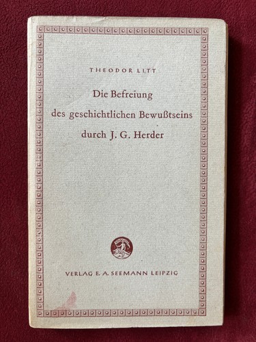 Theodor litt liberazione - litt:, la