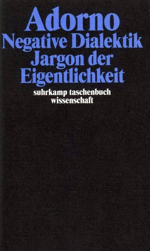 Theodor adorno negative - theodor, w.
