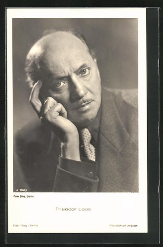 Cartolina attore theodor - cartolina,