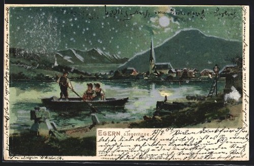 Cartolina artista theodor - d'artista,