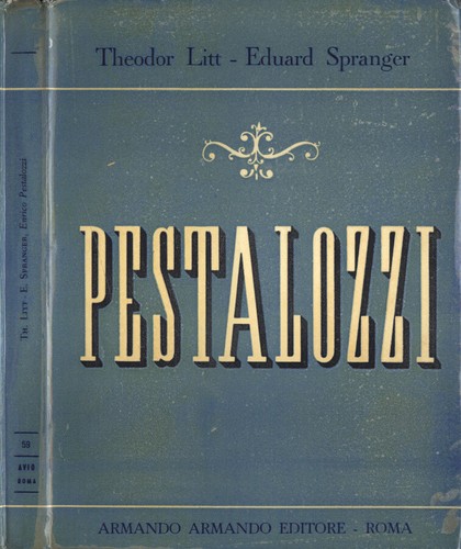 Pestalozzi theodor litt - pestalozzi., .
