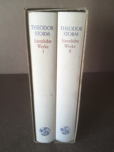 Theodor storm sämtliche - theodor,