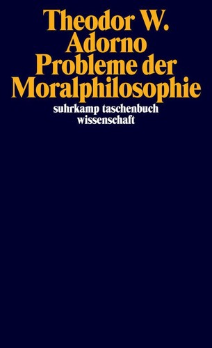 Theodor adorno probleme - /,