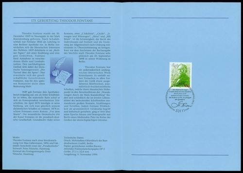 Folder postale tedesco - folder,