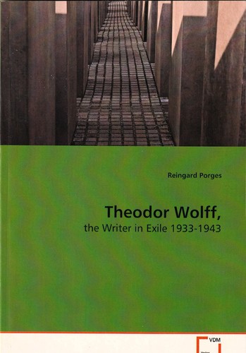 Theodor wolff reingard - 📚, *