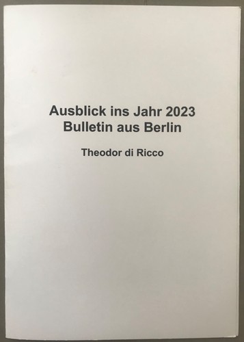 Theodor ricco ausblick - di, ricco -