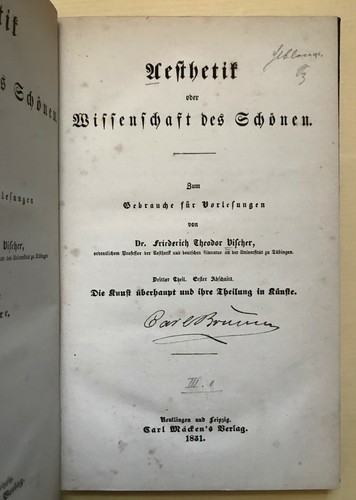 Friedrich theodor vischer - friedrich,