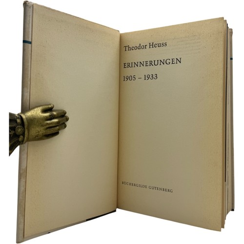 Erinnerungen 1905 1933 - , theodor