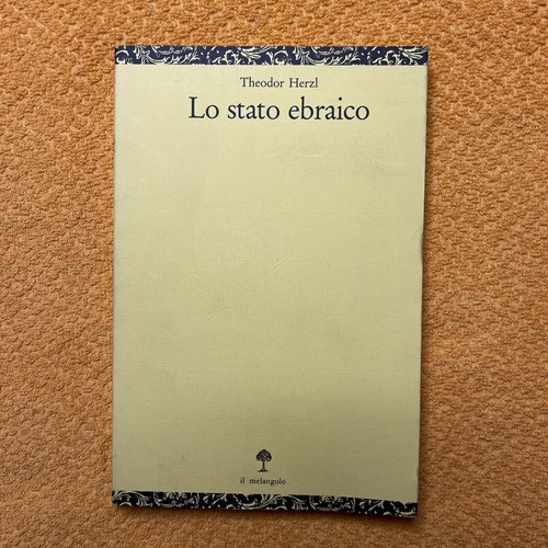 Stato ebraico theodor - lo,